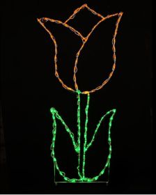 LED Tulip (Option: Yellow)