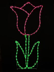 LED Tulip (Option: Pink)