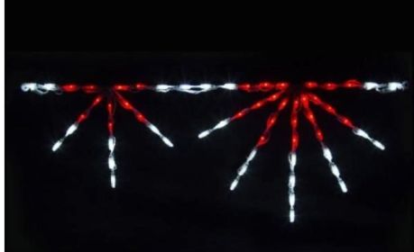 LED Starburst Linkable (Option: Red/White)