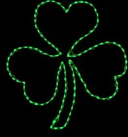 LED Shamrock (Option: 47"x44")