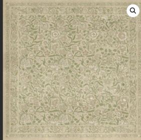 Williamsburg – Antique Floral – A Chilly Peace (Option: , size: 120x120)