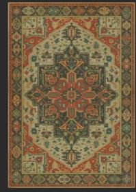 Persian Bazaar Camelot Uther Pendragon (Option: Red,Aged Black, size: 70x102)