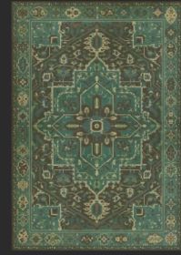 Persian Bazaar Camelot the Holy Grail (Option: Blue, Aged Black, size: 70x102)